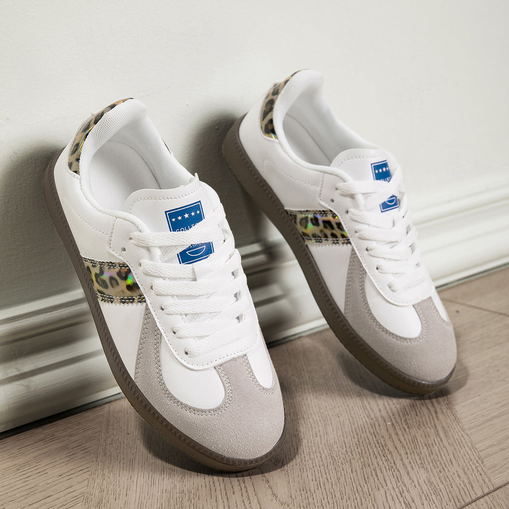 Basket "Clara" – L'Élégance de la Dentelle & Touche Léopard