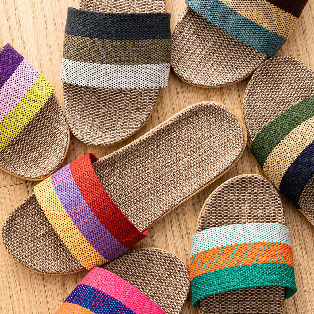 Chaussons d'Intérieur Lin Respirant - Collection Zen